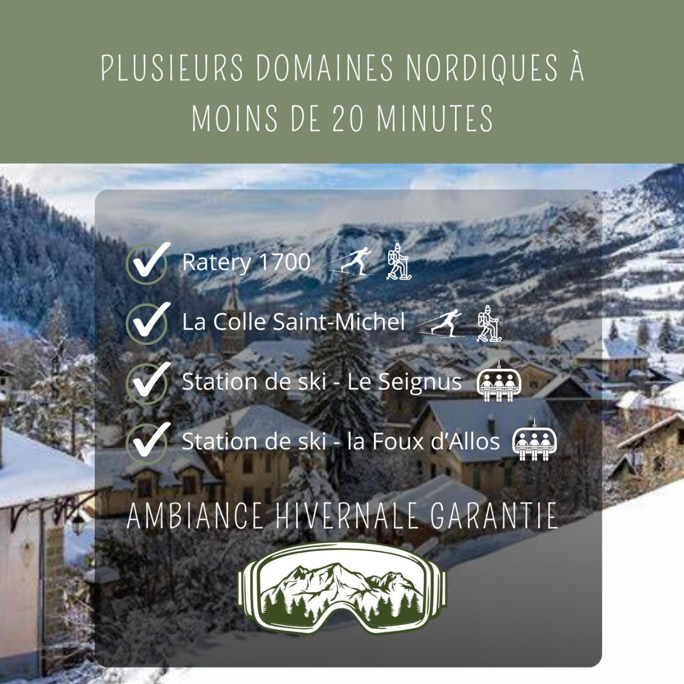 Maison Familiale Des Remparts Colmars Exterior photo
